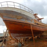 hantier de bateaux de peche a Palméra